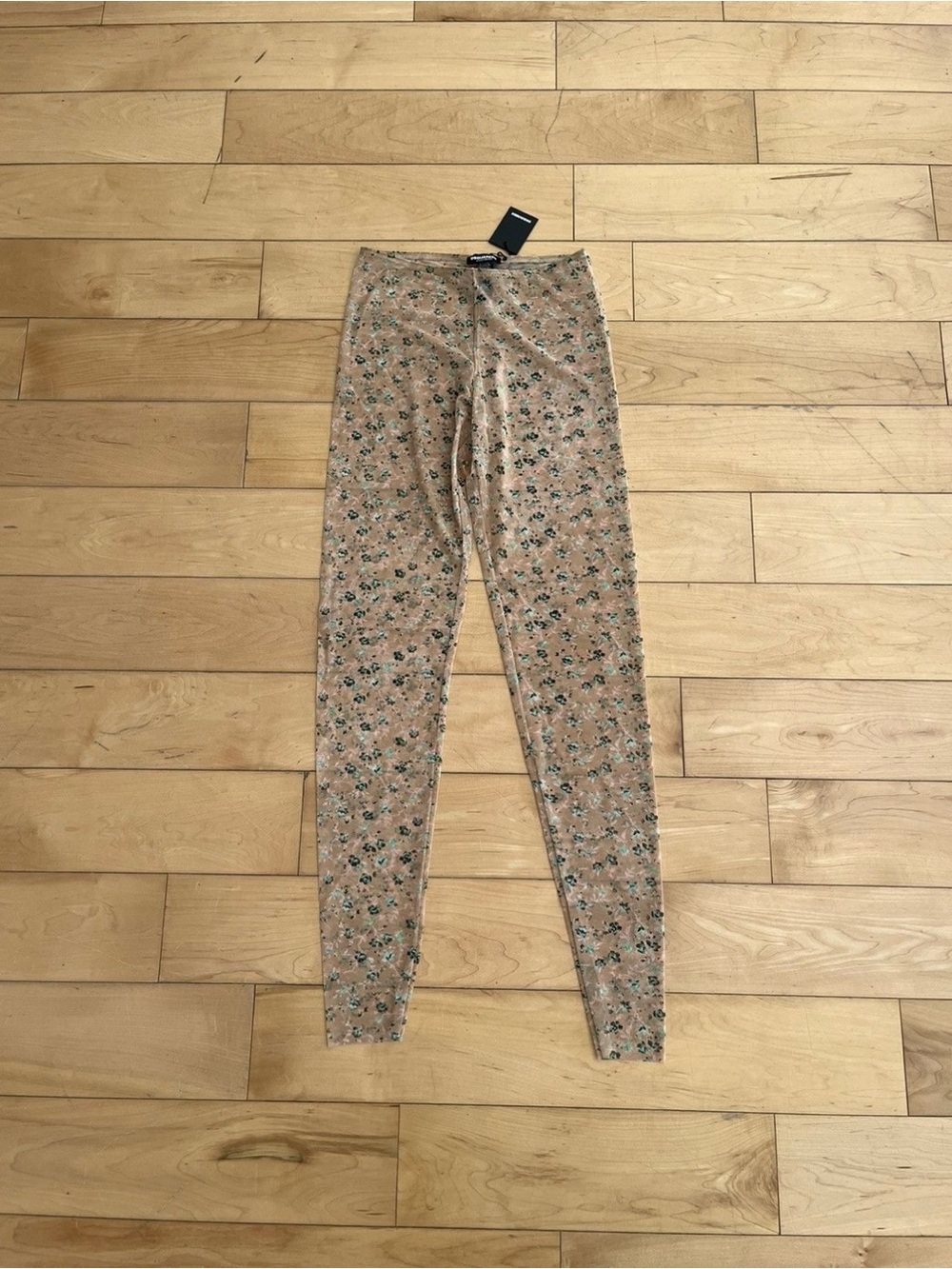 NWT - Dsquared2 Floral Tulle Leggings